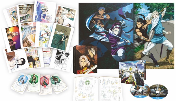 Universal Pictures reveal Heroic Legend of Arslan Series 1 Part 2 pack shots