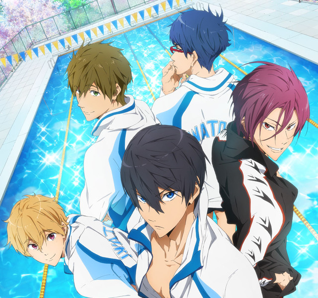 UK Anime Network Crunchyroll stream Free Iwatobi Swim Club