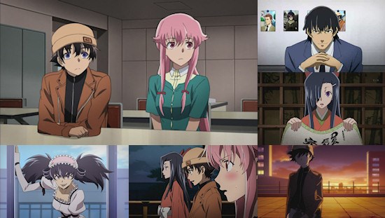 Anime Mirai, Imaginary friend, yukiteru Amano, mirai Nikki, yuno
