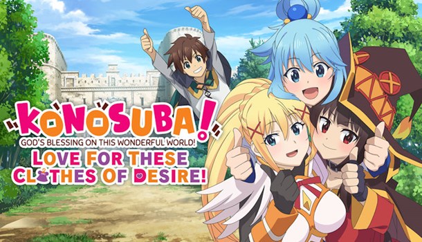 Konosuba Visual Novel announced by PQube