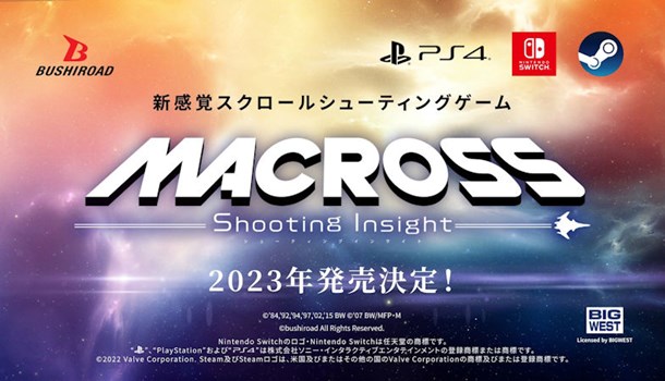 Macross Shooting Insight announced by Bushiroad