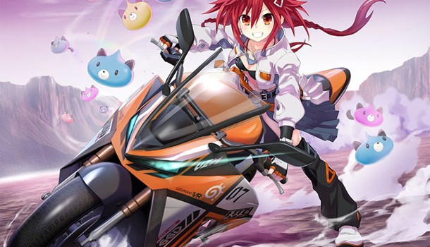 Neptunia Riders vs Dogoos looks crazy