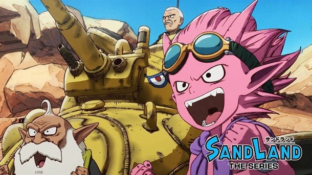 SandLand the Series is out now on Disney Plus