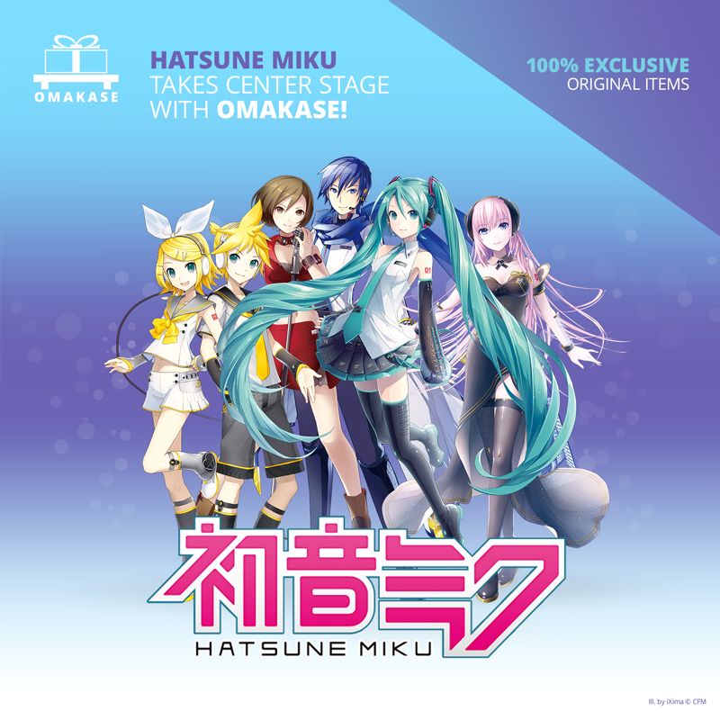 omakase exclusive vocaloid hatsune miku & friends