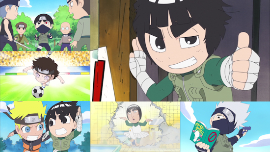 UK Anime Network - Anime - Naruto spin-off! Rock Lee and His Ninja Pals