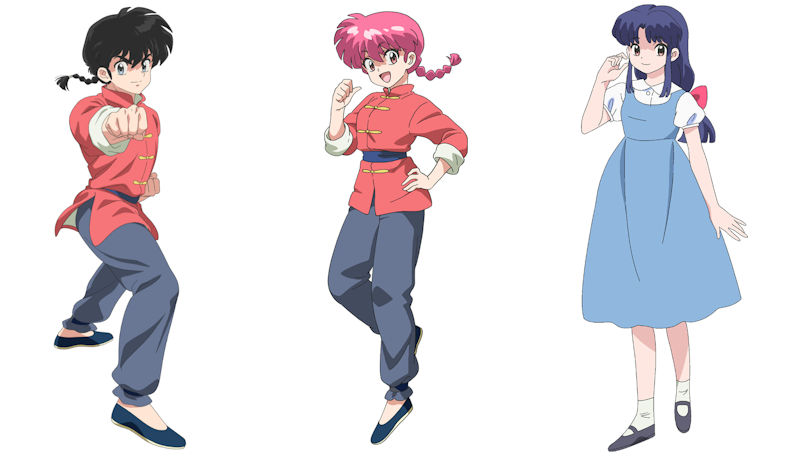 Ranma Remake Character Models