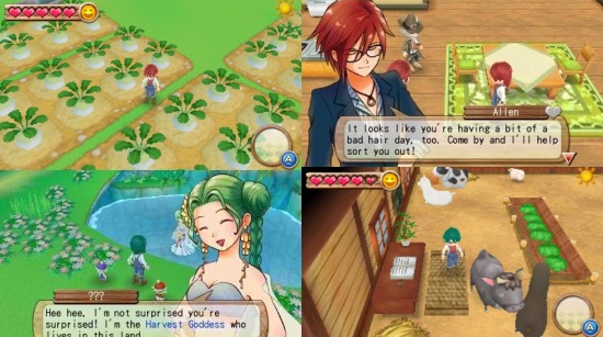 Harvest moon 3ds store games