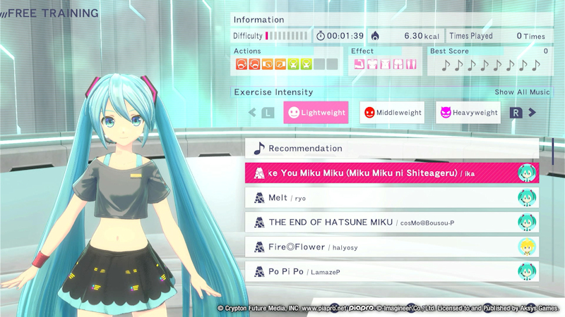 Fitness Boxing feat. Hatsune Miku