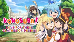 Konosuba Visual Novel announced by PQube