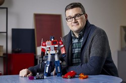 Lego takes on Optimus Prime