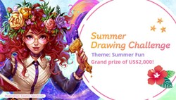 Celsys Summer Drawing Challenge - Summer Fun