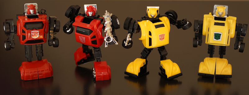 Missing Link Cliffjumper and Bumblebee